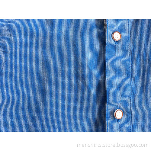 100% Cotton Yarn Dyed Man Shirt